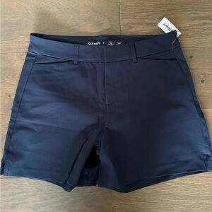 Old Navy Navy High-Rise Pixie Shorts